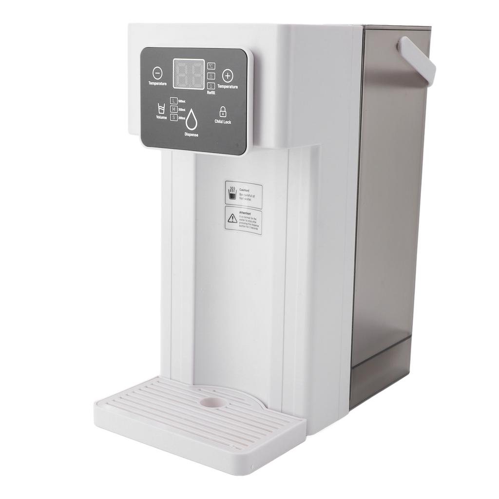 2000W Instant Hot Water Dispenser with Temperature Preset 3L Water Tank Digital Display Warm Water