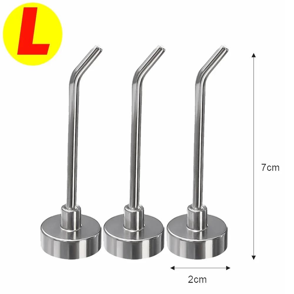 1/20x Right Angle Racks Detachable Magnets Hangers for Towel Grill Multi-purpose Hanging Holders Home Kitchen Bar Storage Hooks