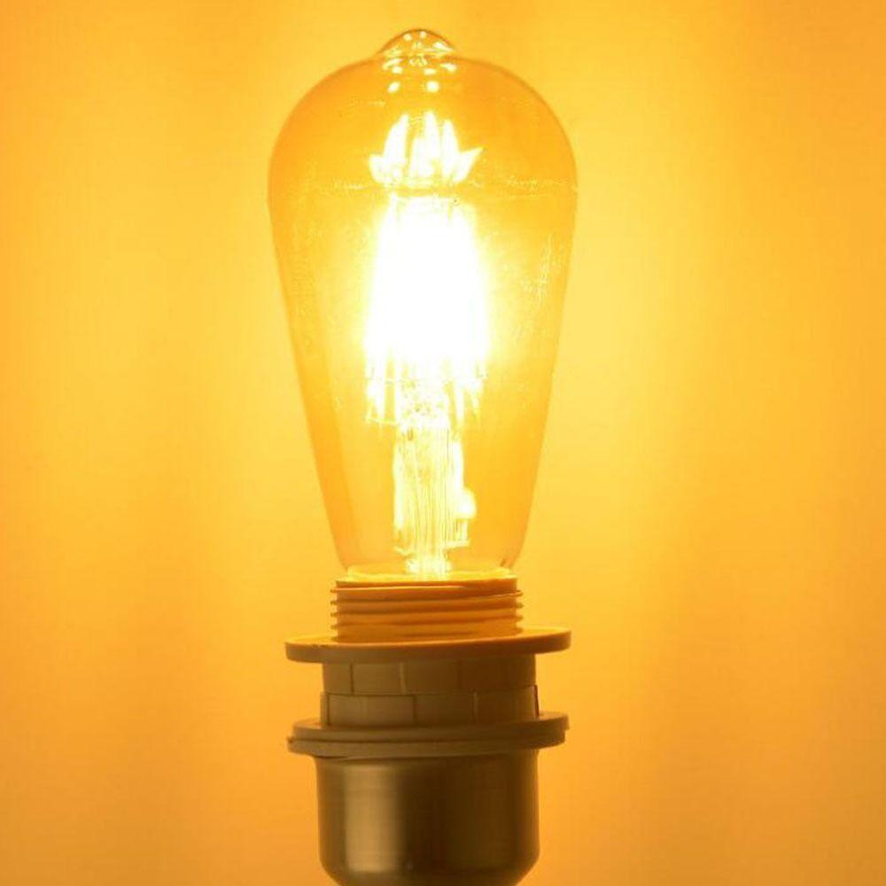 

Мягкая лампа накаливания Эдисона с регулируемой яркостью E27, спиральная лампа накаливания Эдисона, домашний декор, Рождество