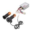 Brush Motor Speed Controller DC36V 800W Speed Regulator Module with Turn Handle for Electric Bicycle Scooter Mower