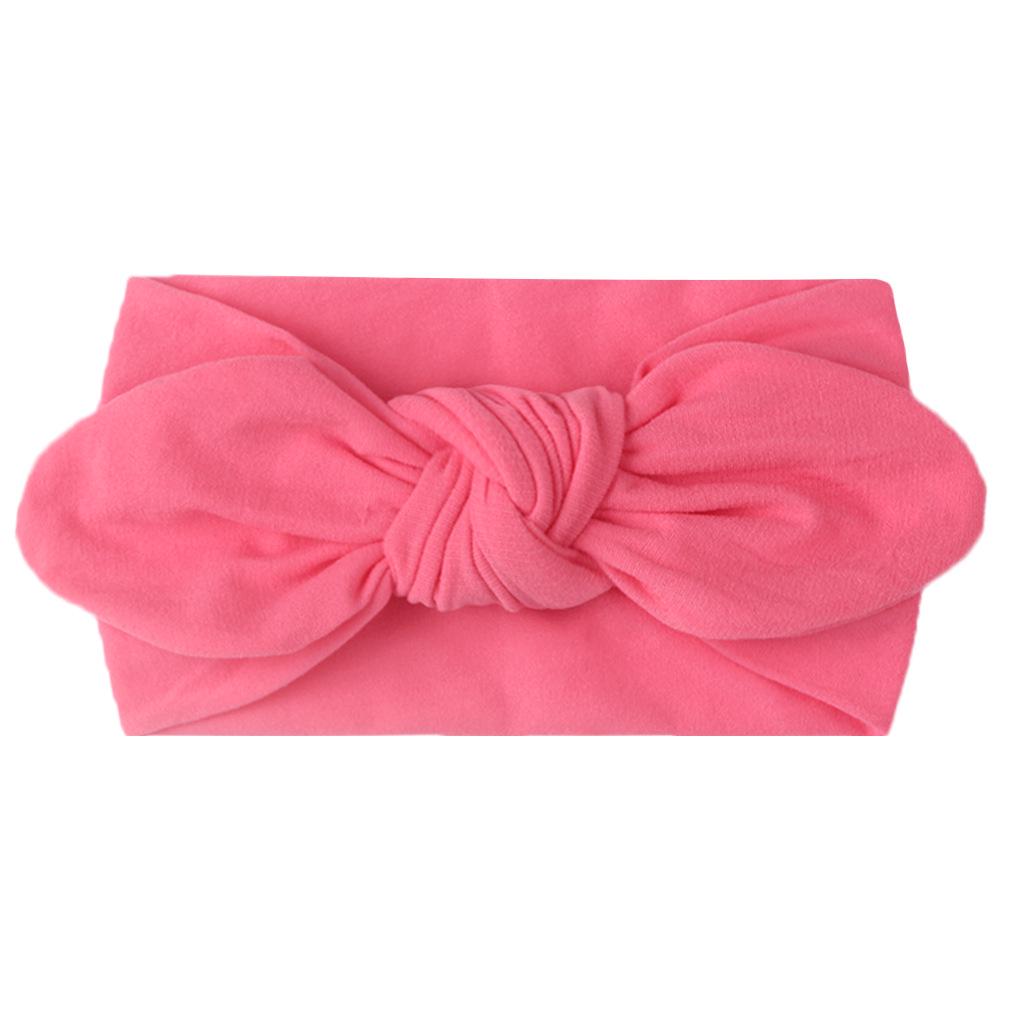 23-Color Newborn Baby Soft Nylon Headband with Rabbit Ears – Four Seasons Accessory