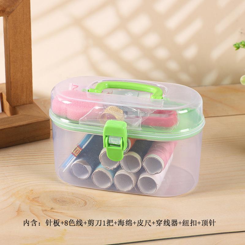 Sewing Box Sewing Bag Set Household Mending Kit Storage Case Hand Sewing Needle Clothes Repair Storage Organizer