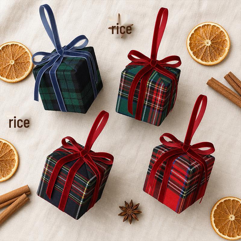 Boîtes Cadeaux de Noël Ornements & Décorations d'Arbre pour Vitrines