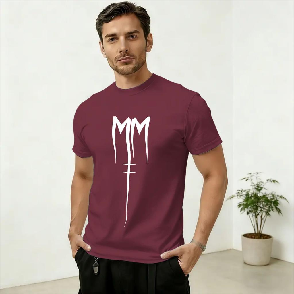 Unisex TShirts Marilyn Unisexson Band Holy Wood Funny 100 Cotton Tees Short Sleeve T Shirt Crew Neck Clothes Birthday Present