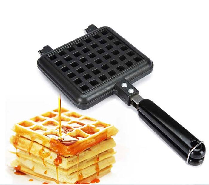 Non-Stick vafler Maker Sandwich Jern Maskin Husholdning Kjøkken Gass Pan Boble Egg Kake Ovn Frokostmaskin