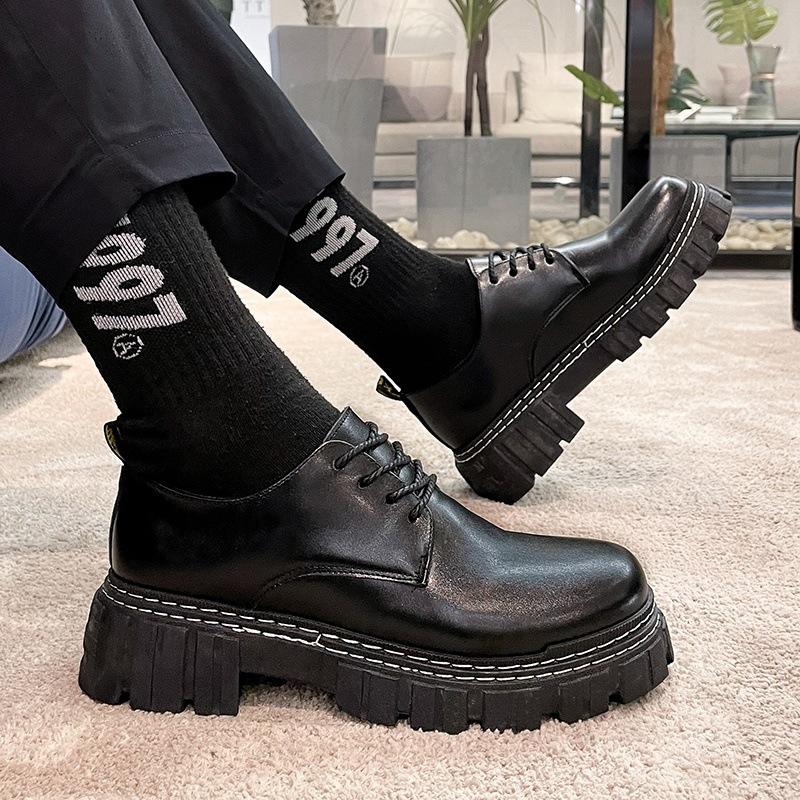 

Ботинки Martin мужские высокие ботинки челси в британском стиле Туфли-инструменты зимние бархатные ботинки кожаные мужские ботинки 43