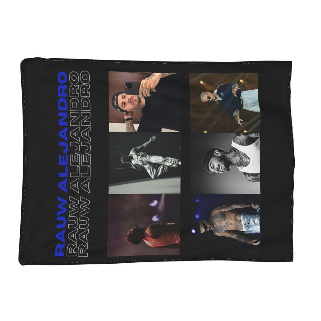 Rauw Alejandro Blankets Soft Warm Flannel Throw Blanket Bedding for Bed Living Room Picnic Travel Home Couch