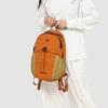 Contrast Color Stitching Outdoor Backpack Ultra Light Waterproof Backpack Large Capacity Women's Travel Bag