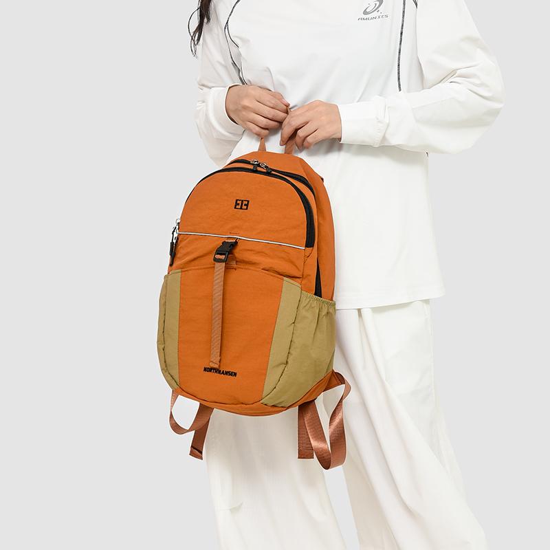Contrast Color Stitching Outdoor Backpack Ultra Light Waterproof Backpack Large Capacity Women's Travel Bag