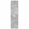 Bookshelf Concrete Grey 59 X 30 X 111 Cm Engineered Wood