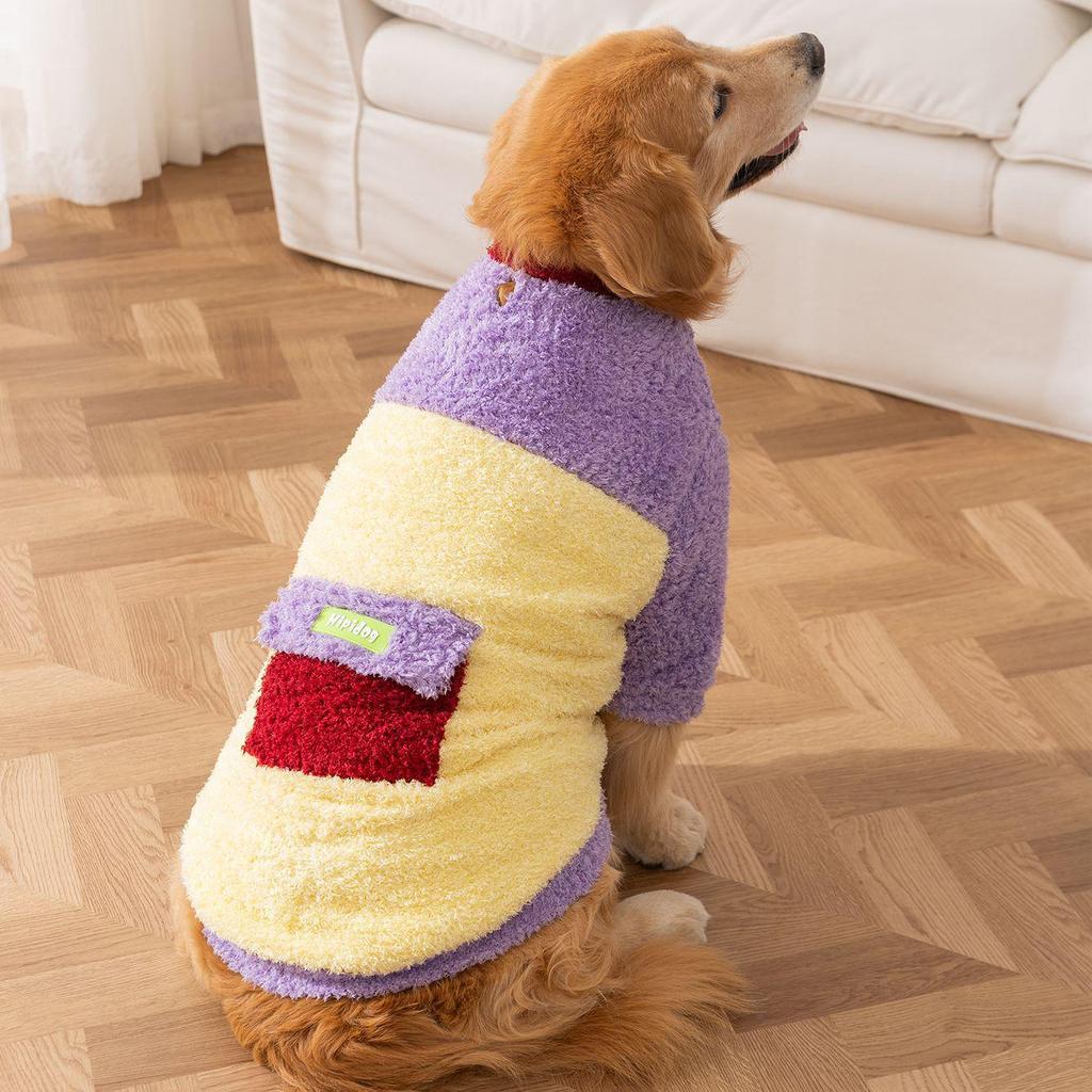 Warme Herbst- & Winterkleidung für große und mittelgroße Hunde - Passend für Golden Retriever, Border Collies, Huskys, Zweibeinige Haustierbekleidung