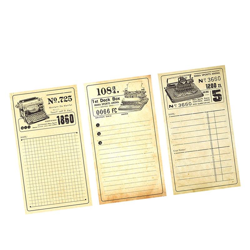 

30 листов винтажных липких заметок DIY декоративные изысканные блокноты для скрапбукинга для планировщика