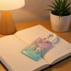Transparent Photocard Holder Kpop Idol Card Holder Cute Butterfly Slider Design Protective Case Student Backpack PendantKeychain