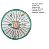 What To Read Wheel Brooch Pin Rotatable Spinning Wheel Enamel Lapel Pin Aesthetic Arts Badge Gift for Kids Teens Women And Men