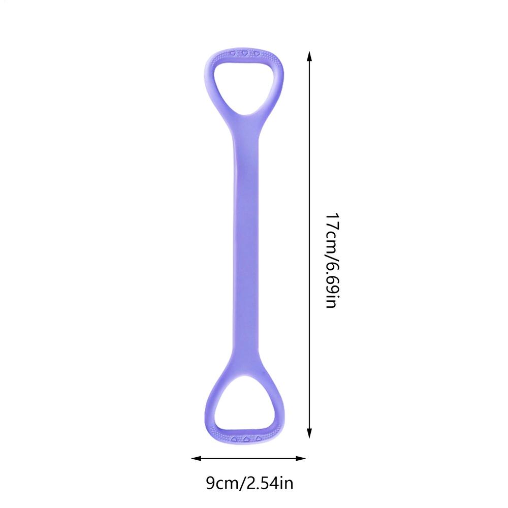 8-Shape Elastic Yoga Stretch Band, Figure 8 Fitness Resistance Band Shoulder Back Arm Exercise Rope Training Equipment for Women