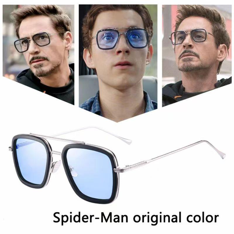 New Men Travel Punk Windproof Sunglasses Metal UV Protective Outdoor Eyeglasses Women's Black Shades Cycling Driving Eyeglass