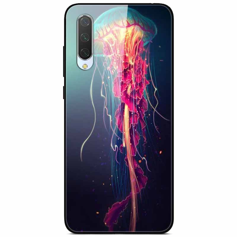 Pro pouzdra Xiaomi Mi A3 9SE 9Lite Módní tvrzené sklo Pevná zadní kryty pro pouzdra na telefon Xiaomi Mi 9 SE Bumper Fundas Coque MiA3