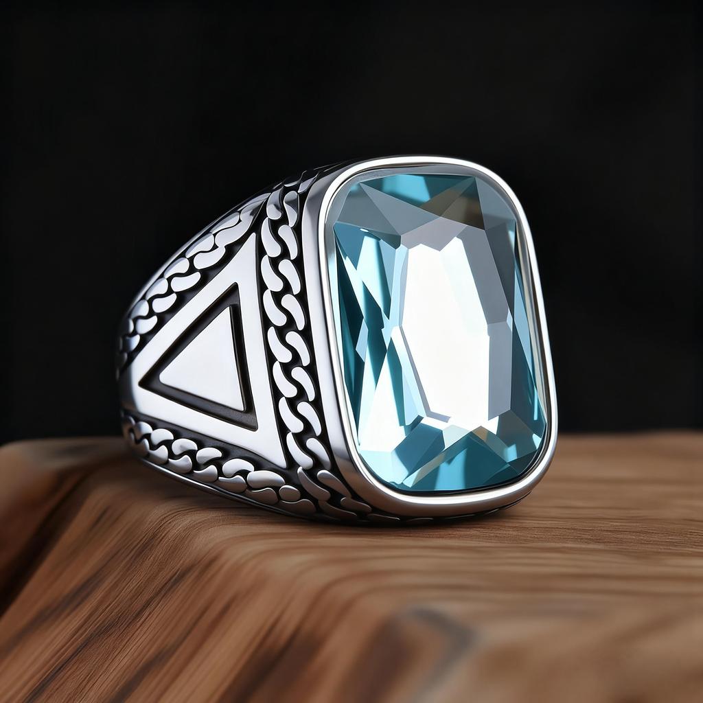 R3427 Men's High Quality 316L Stainless Steel Variety Onyx Rings Fashion Trend Jewelry