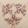 13Colors Fashion Rhinestone Bridal Hairpins 3PCS Headpiece for Wedding Hair Accessories Handmade Vintage Party Tiaras Headdress