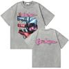 Washed Vintage Rapper Doja Cat Say So Graphic Tshirts Men Women Hip Hop Oversized T Shirt Male Fashion Casual Short Sleeve Tees