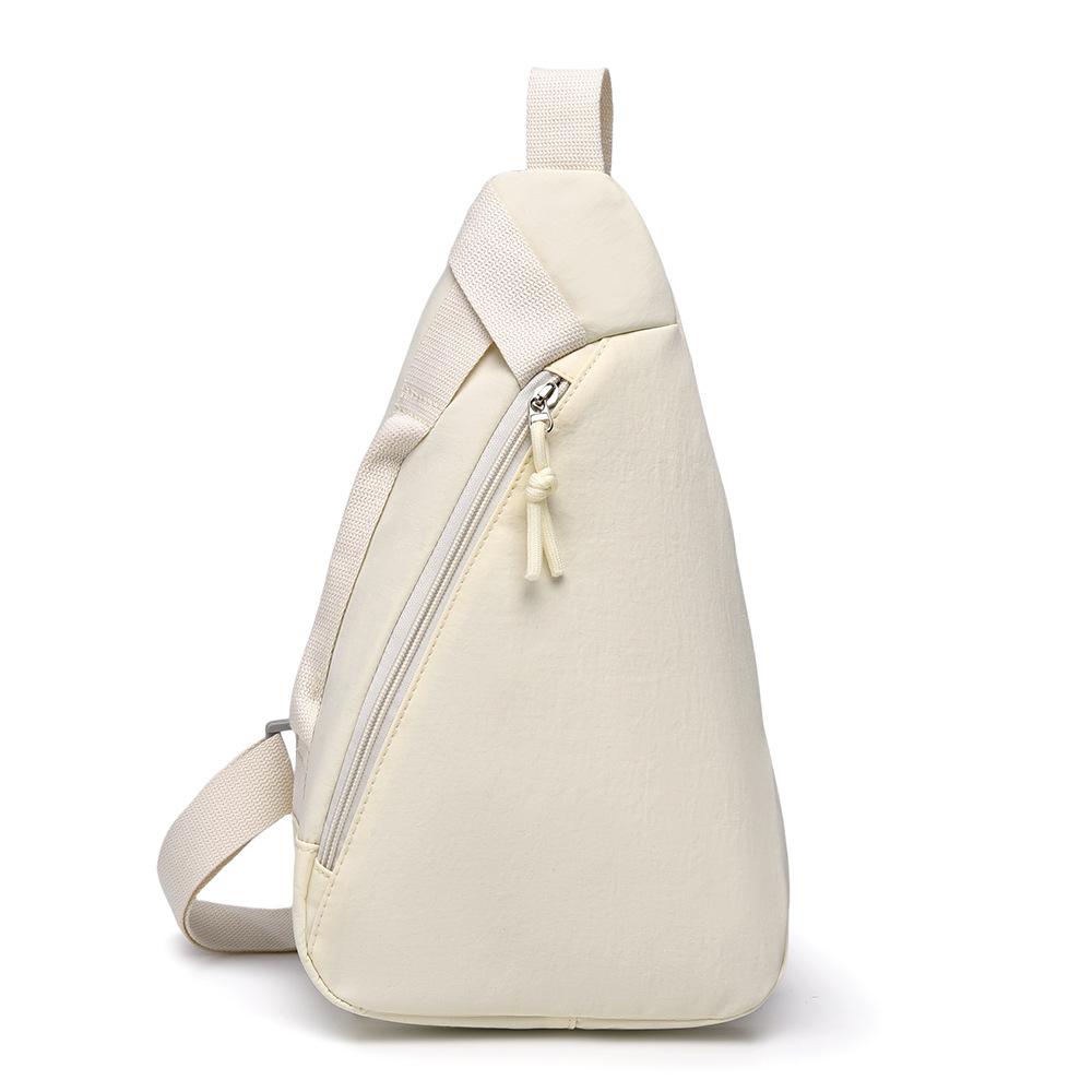 Korean version of sports cycling breast bag multi-functional commuter messenger bag large capacity fashion versatile portable shoulder bag