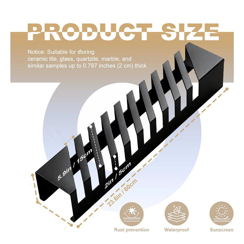 Stone, Glass, Porcelain, Quartz Sample Display Rack & Color Card Holder