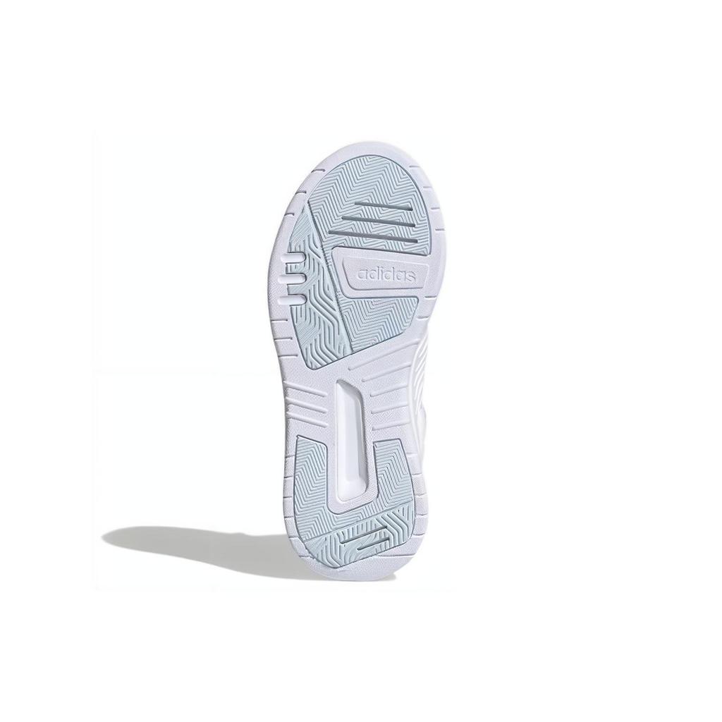 adidas Neo Play9tis 2 Bequeme Lässige Strapazierfähige Mittelhohe Skateschuhe Damen Sneaker Weiß Silber Pink FZ1043