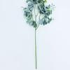 Single 3 Prong Pointed Eucalyptus Leaf Home Interior Decoration Flower Arrangement Simulation Plastic Wedding Money