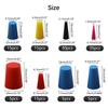 Silicone Rubber Tapered Kit 125PCS for Covering Holes in Paint and Oil Work Conveniently Stored in Plastic Box