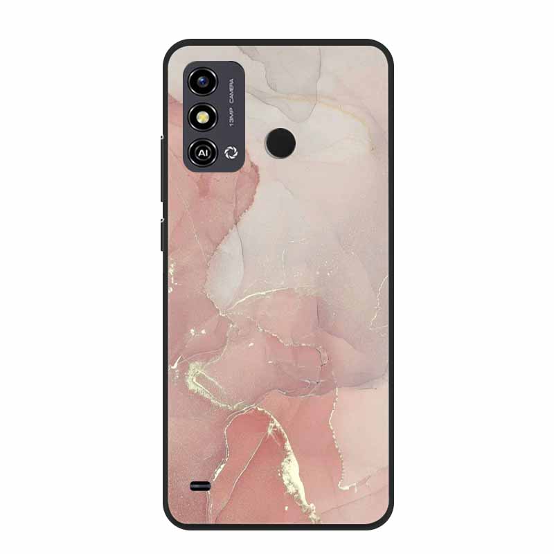 For ZTE Blade A53 Case Marble TPU Silicone Soft Back Cover Cases for ZTE Blade A53 A 53 Para 6.52" Cute Mica Painting New Coque