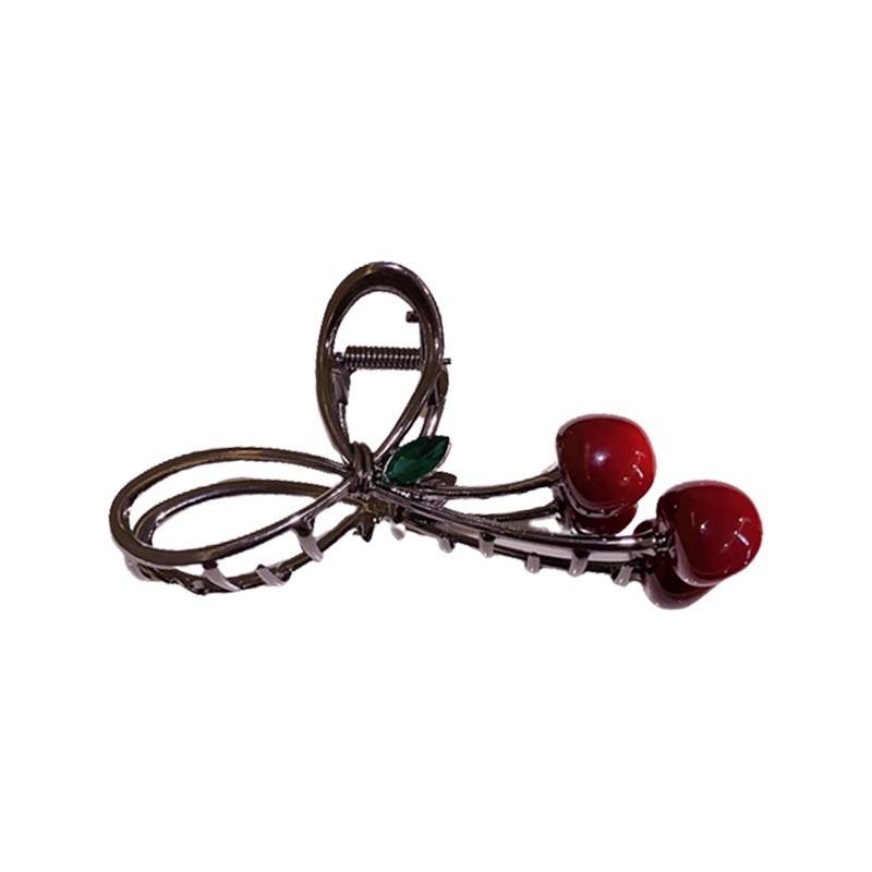 1/2 Stück Kirschhaarspange Damen Haaraccessoire