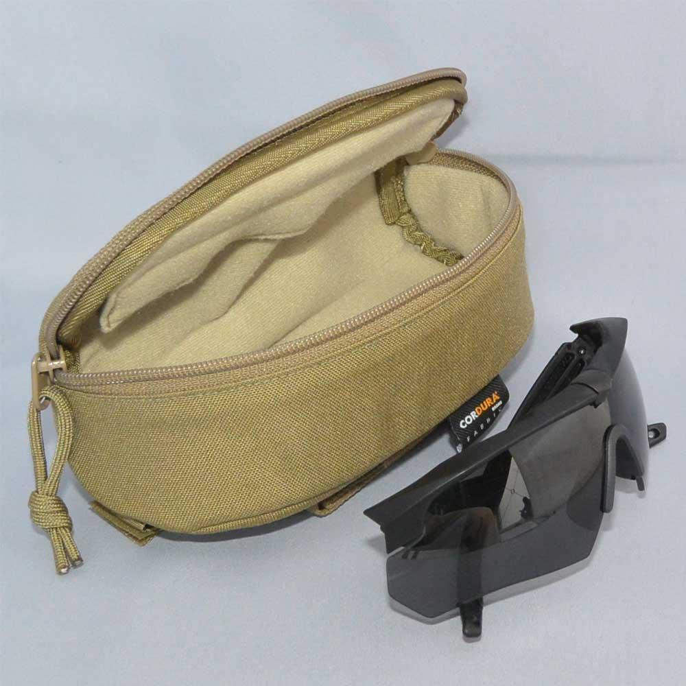 Tasmanian Tiger Eyewear Safe 7649 Eyeglass Case Tasmanian Tiger Case/Sunglasses - [Official Importer] (Black 040)