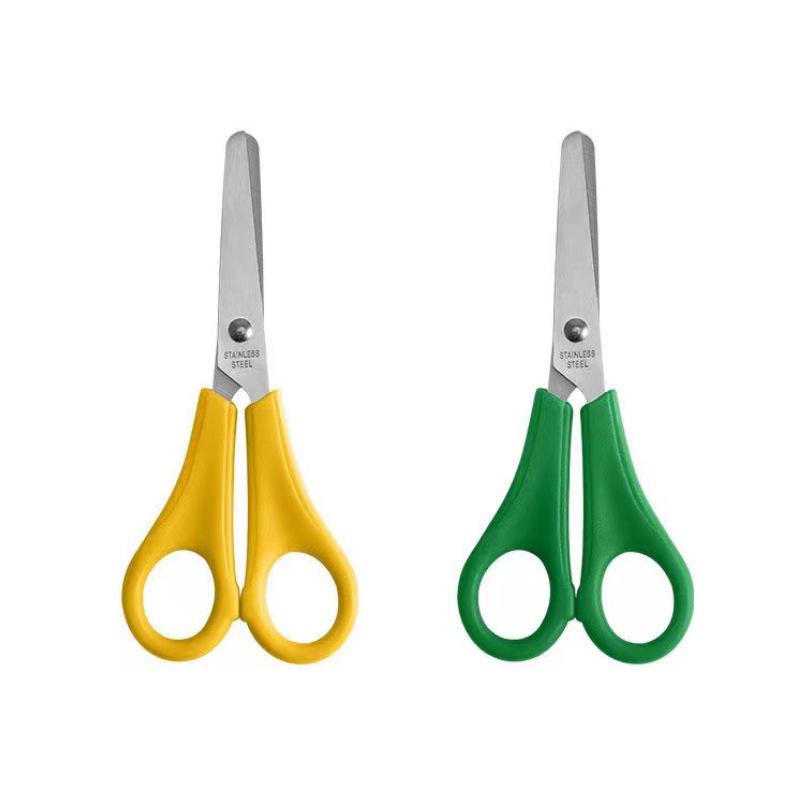 

Stainless Steel Round-Head Scissors for Children s DIY Art Projects
