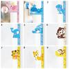 Removable Elephant Height Ruler Cartoon Wall Sticker Growth Chart  Kids Room