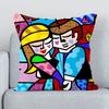 Britto Couch Pillows for Bedroom Pillow Cases for Bed Decorative Sofa Cushion Cover  Bedroom Home Decoration AccessoriesZ,