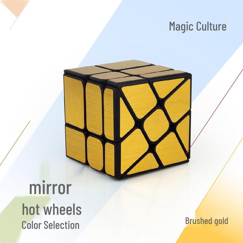 Charming Dragon Alien Magic Cube: Pyramid Skew Turn SQ Mirror Puzzle