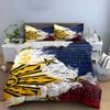 Yellow sun and stars. Bedding sets Duvet cover sets Duvet covers Pillowcases(1*Duvet Cover 2*Pillowcases without duvet insert)