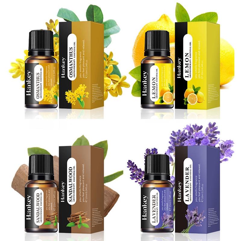 Fragrance Essential Oils Candles Burner Air Fresheners 10ML Natural Plant Aromatherapy Essential Oil for Humidifier Diffuser