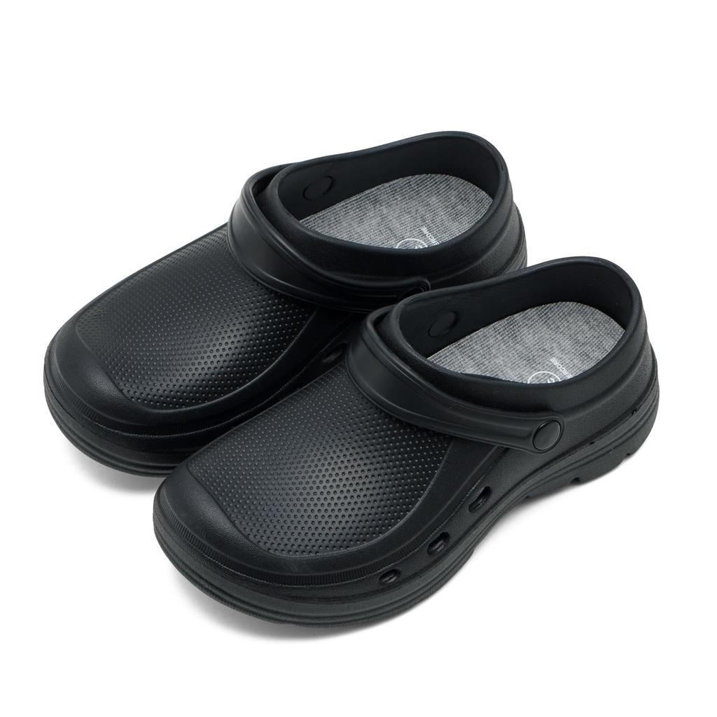Inner Core Deodorizing Office Size L Slippers, Black,