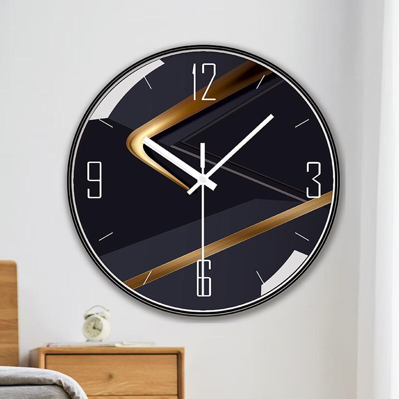 10 Inch 25cm Creative Personalized Wall Clock Living Room Simple Silent Clock Modern Fashion Light Luxury Clock