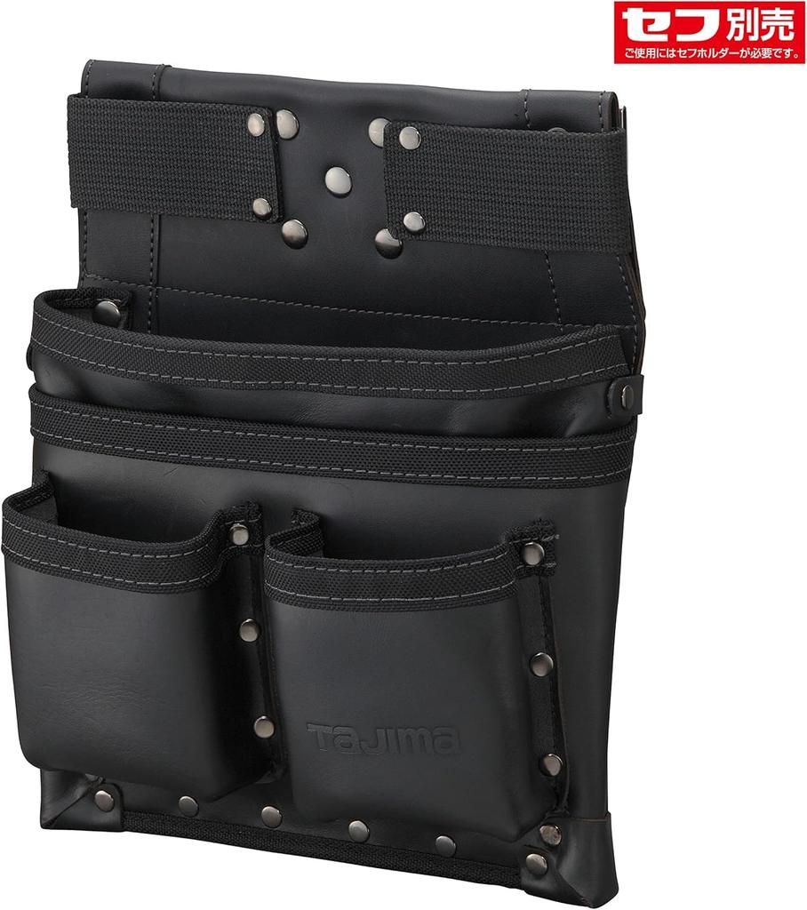 Tajima Safe System Abnehmbarer Gürtel Echte Große Nägel Aus Strapazierfähigem und Flexiblem Echten Rindsleder Einfach anzubringen und kann an einem