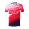 Unisex Badminton Shirt Short Sleeve Quick Dry Breathable Sport T-Shirt Men Women Kids Athletic Wear