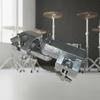 Drum Rack Clamp with Hinged Sides Adjustable for Stage Rig, Drummers