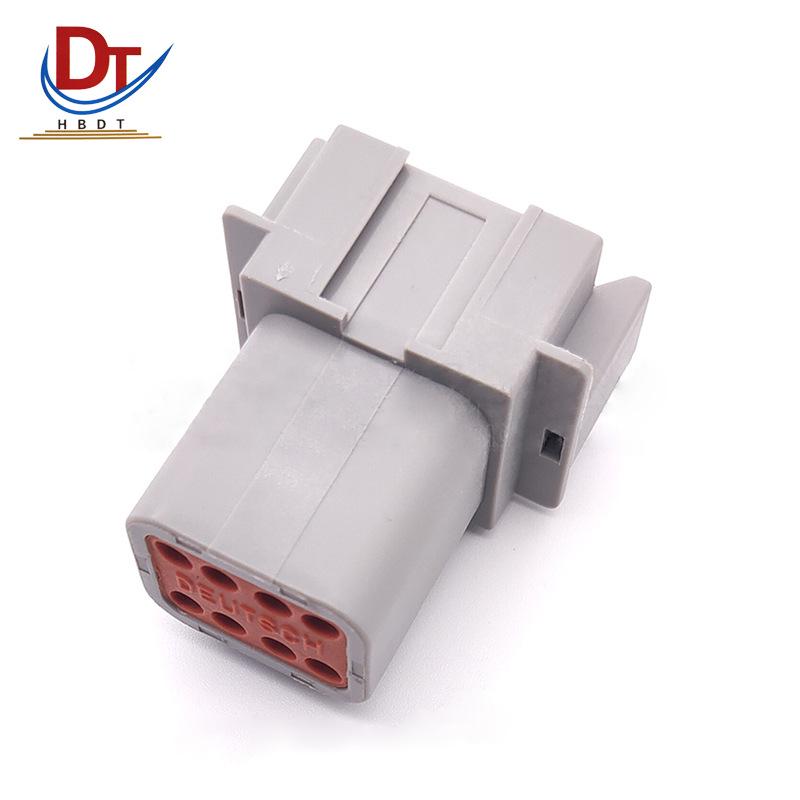 8-Pin Automotive Wiring Harness Connector Plug DT04-08P Plastic Housing 8 PIN Connector Housing