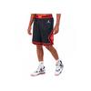 Jordan NBA Bulls Team Limited Edition Color Block Logo Print Mid-Rise Straight Basketball Shorts Unisex Shorts Black CV9555-010