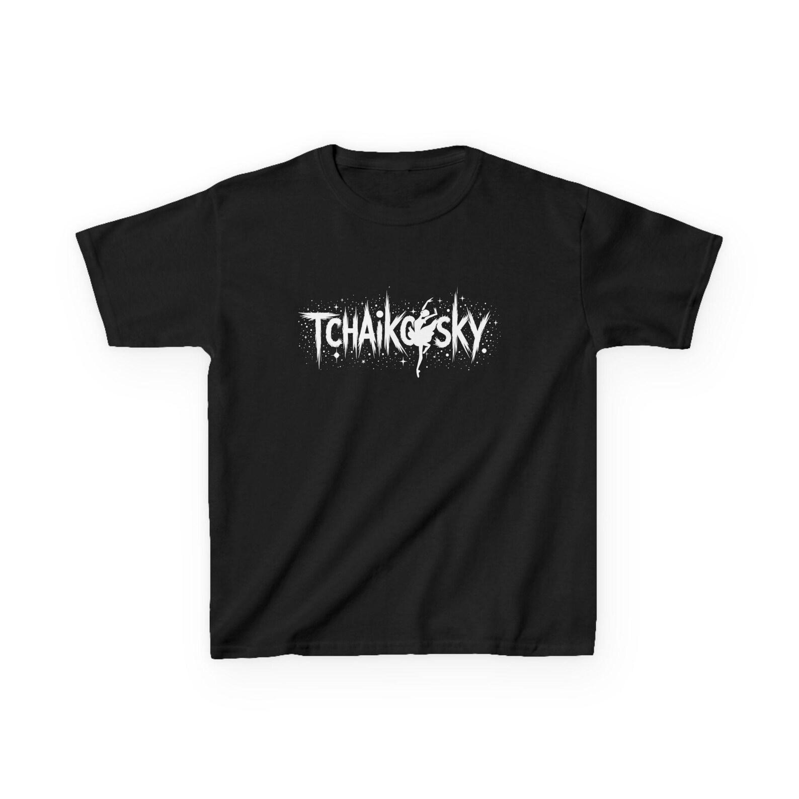Tchaikovsky Kids Tee: Music Lover s Heavy Cotton Shirt L