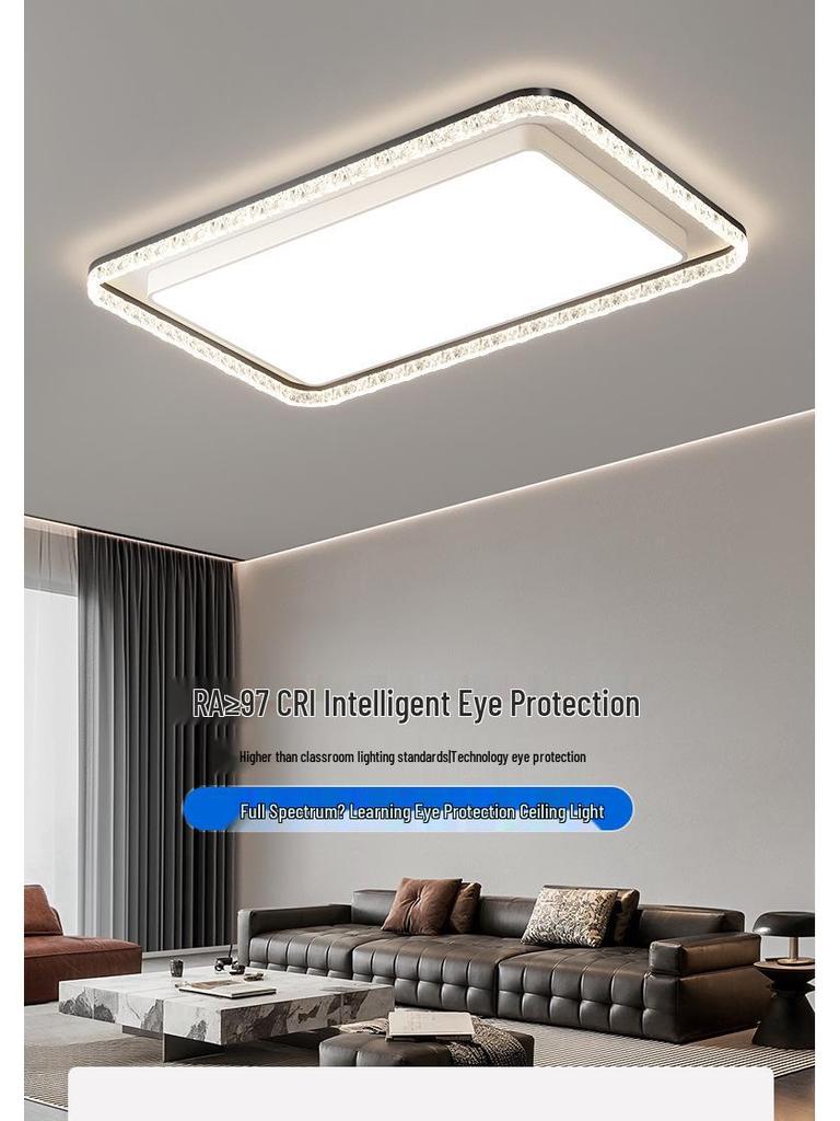 Luxury High-End LED Ceiling Light for Living Room and Bedroom Home Décor