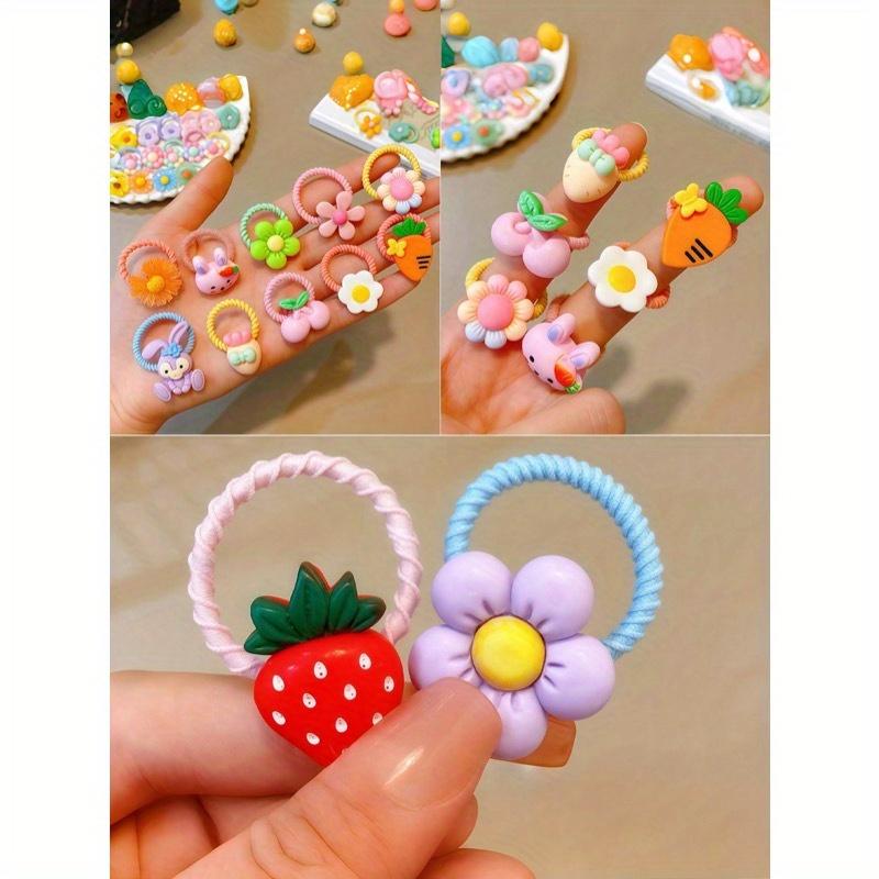 10pcs/100pcs Random Pet Hair Accessories & Hair Ties, Cute & No Damage, Suitable For Decorating Cats & Dogs