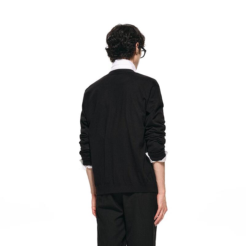 Men's 2025 Spring Pure Cashmere V-Neck Cardigan Sweater