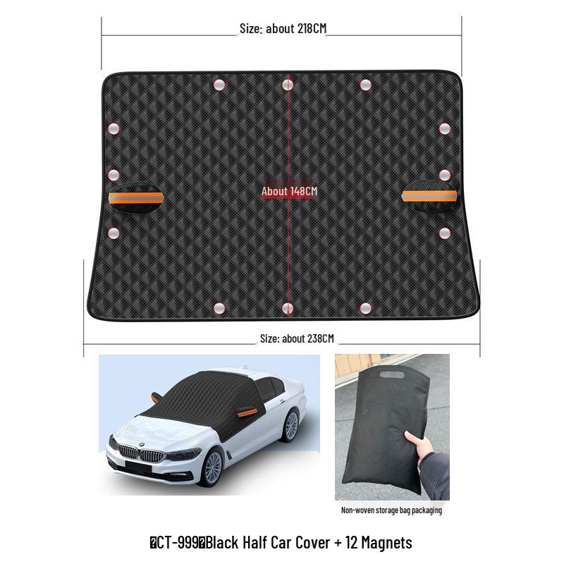 

Зимний чехол от инея и солнцезащитный козырек на лобовое стекло